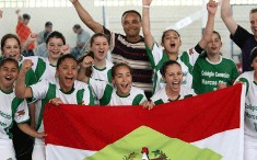 Santa Catarina conquista o ouro no futsal feminino na estreia nas OEs